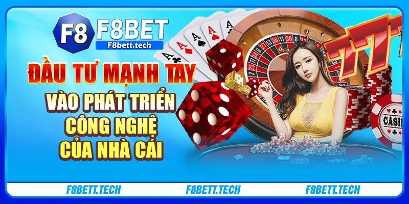 Đầu tư mạnh tay vào phát triển công nghệ của nhà cái Đầu tư mạnh tay vào phát triển công nghệ của nhà cái