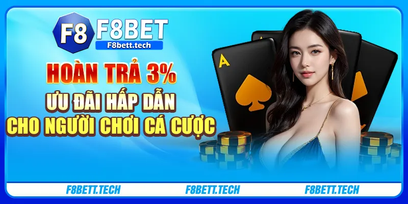Hoàn Trả 3% - Ưu Đãi Hấp Dẫn Cho Người Chơi Cá Cược